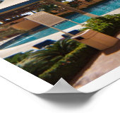 Poster La piscine du complexe Puerto Vallarta (Coin)