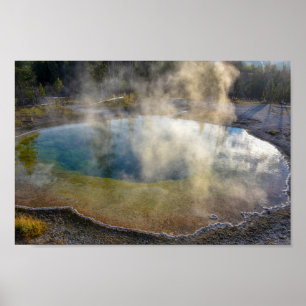 Poster La piscine du matin, parc national de Yellowstone