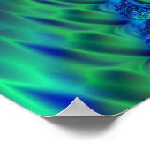 Poster La Piscine Réfléchissante (Coin)