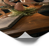 Poster La Pixie sur le Bureau (Coin)