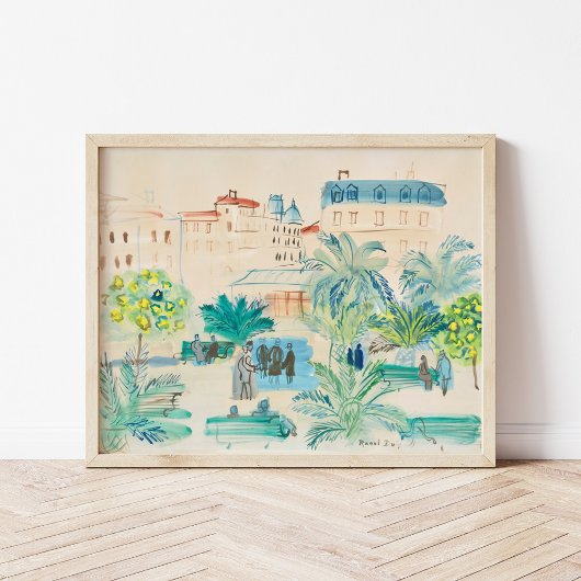 Poster La Place Arago | Raoul Dufy