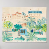 Poster La Place Arago | Raoul Dufy (Devant)