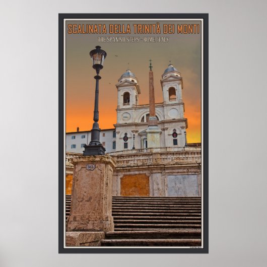 Poster La Place d'Espagne (Devant)