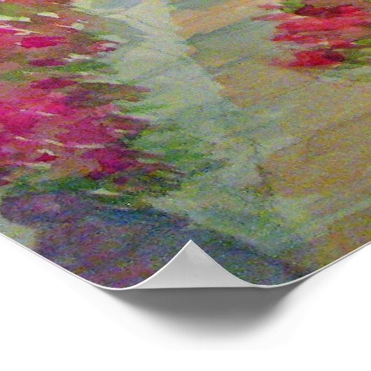 Poster La Place d'Espagne à Rome (Coin)