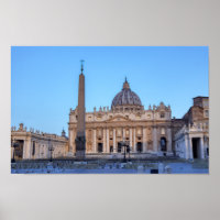La place Saint-Pierre à Vatican - Rome, Italie