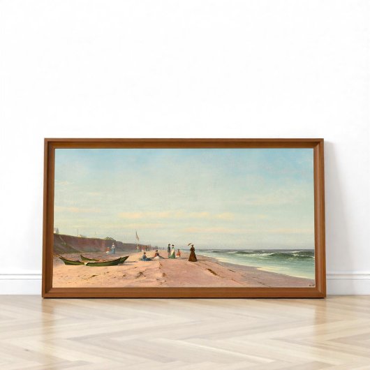 Poster La Plage À Long Branch, New Jersey