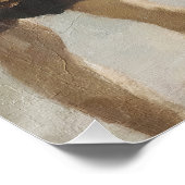 Poster La Plage Côtière Embarque Paysage (Coin)