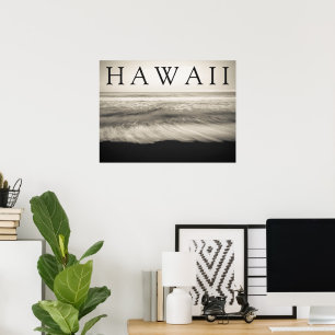 Poster La plage de Big Island Hawaï