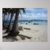 Poster La plage de Boracay (Devant)