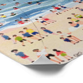 Poster La plage de Cornish (Coin)