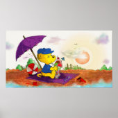 Poster La plage de Ferald's Ice-Cream Delight (Devant)