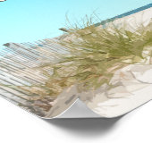 Poster La plage de Gulf Shores Alabama (Coin)