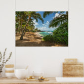 Poster La plage de Kuau Cove | Maui, Hawaii (Cuisine)
