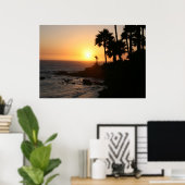 Poster La plage de Laguna (Bureau à domicile)