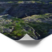 Poster La plage de Makapuu (Coin)