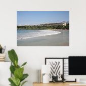 Poster La plage de Mauna Kea (Bureau à domicile)