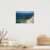 Poster La plage de Paros Kite (Cuisine)