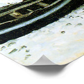 Poster La plage de Sainte-Adresse Claude Monet (Coin)