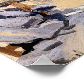 Poster La plage de Trouville (Coin)