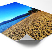 Poster La plage du lac Tahoe (Coin)