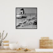 Poster La plage du Vieux Hawaii (Cuisine)