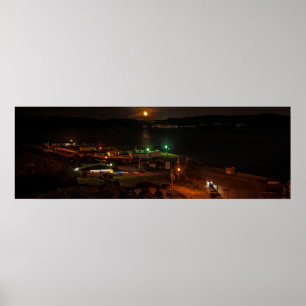 Poster La plage la nuit
