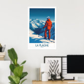 Poster La Plagne Print 1 (Bureau à domicile)