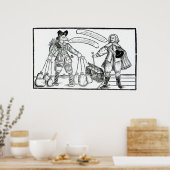 Poster La plainte de M, Tenter-hooke le projecteur (Cuisine)