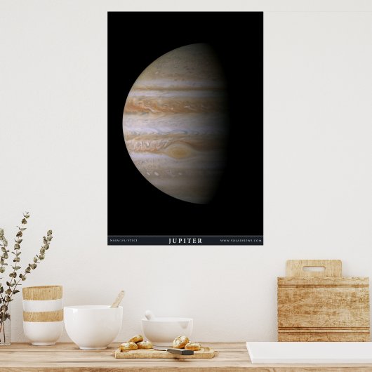 Poster La planète Jupiter (Cuisine)
