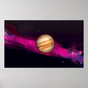 Poster La planète Jupiter