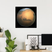 Poster La planète Mars - Effet 3D (Bureau à domicile)