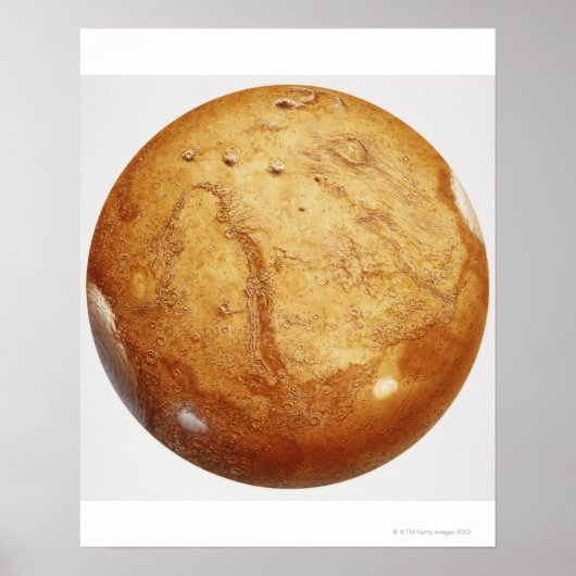 Poster La planète mars, illustration (Devant)