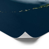 Poster La Planète Terre Montre La Couverture De Glace De  (Coin)