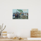 Poster La plantation d'un arbre de liberté, c.1789 (Cuisine)