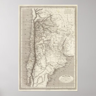 Poster La Plata et le Chili