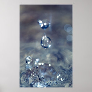 Poster La pluie est le bruit d'un piano