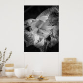 Poster La Pluie Noir - Quinzaine Lily, Transparent (Cuisine)