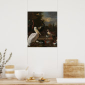 Poster La plume flottante (Cuisine)