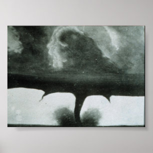 Poster La plus ancienne photo connue d'une tornade