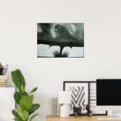 Poster La plus ancienne photographie connue d'une tornade (Bureau à domicile)