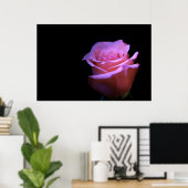 Poster La plus douce des fleurs qui souffle... (Bureau à domicile)