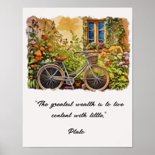 Poster La plus grande richesse est de vivre le contenu av