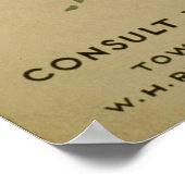 Poster La Pneumonie Grève Comme Un Homme Qui Mange Du Req (Coin)