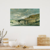 Poster La Pointe de La Heve, 1865 Claude Monet (Cuisine)