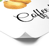 Poster La poire parfaite Douche nuptiale Bar café (Coin)