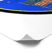 Poster La Police Fonctionne Fièrement (Coin)