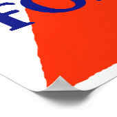 Poster La Pologne 2ème guerre mondiale lutte pour la libe (Coin)