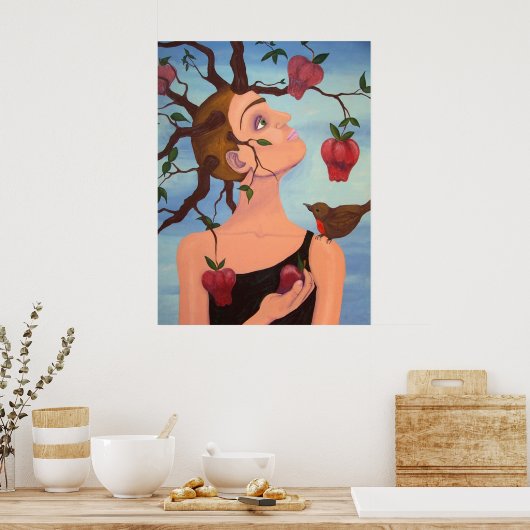 Poster la pomme ne tombe jamais loin (Cuisine)