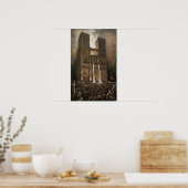 Poster La population assiégée Notre-Dame (Cuisine)