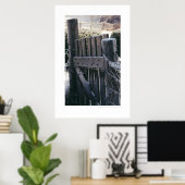 Poster La porte (Bureau à domicile)